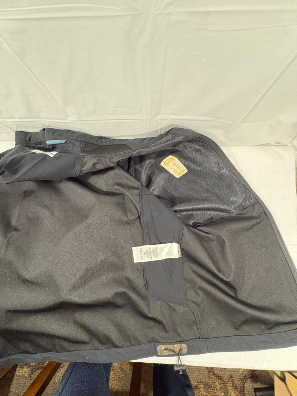 Columbia Sportswear Men's Softshell Jacket Size XL Black Full Zip Water-Resistan - Picture 6 of 7